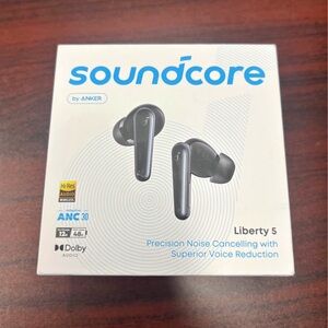 Anker Soundcore Liberty 5 Earbuds - Black